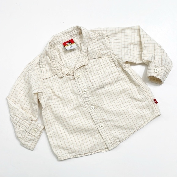 Sprockets baby boys plaid button down shirt - Picture 1 of 3